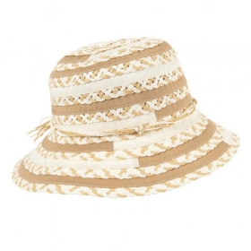 Elegante cappello a trecce Beatrice da donna