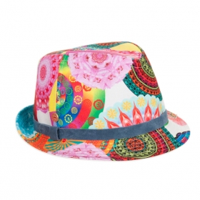 trilby da donna estivo colorato