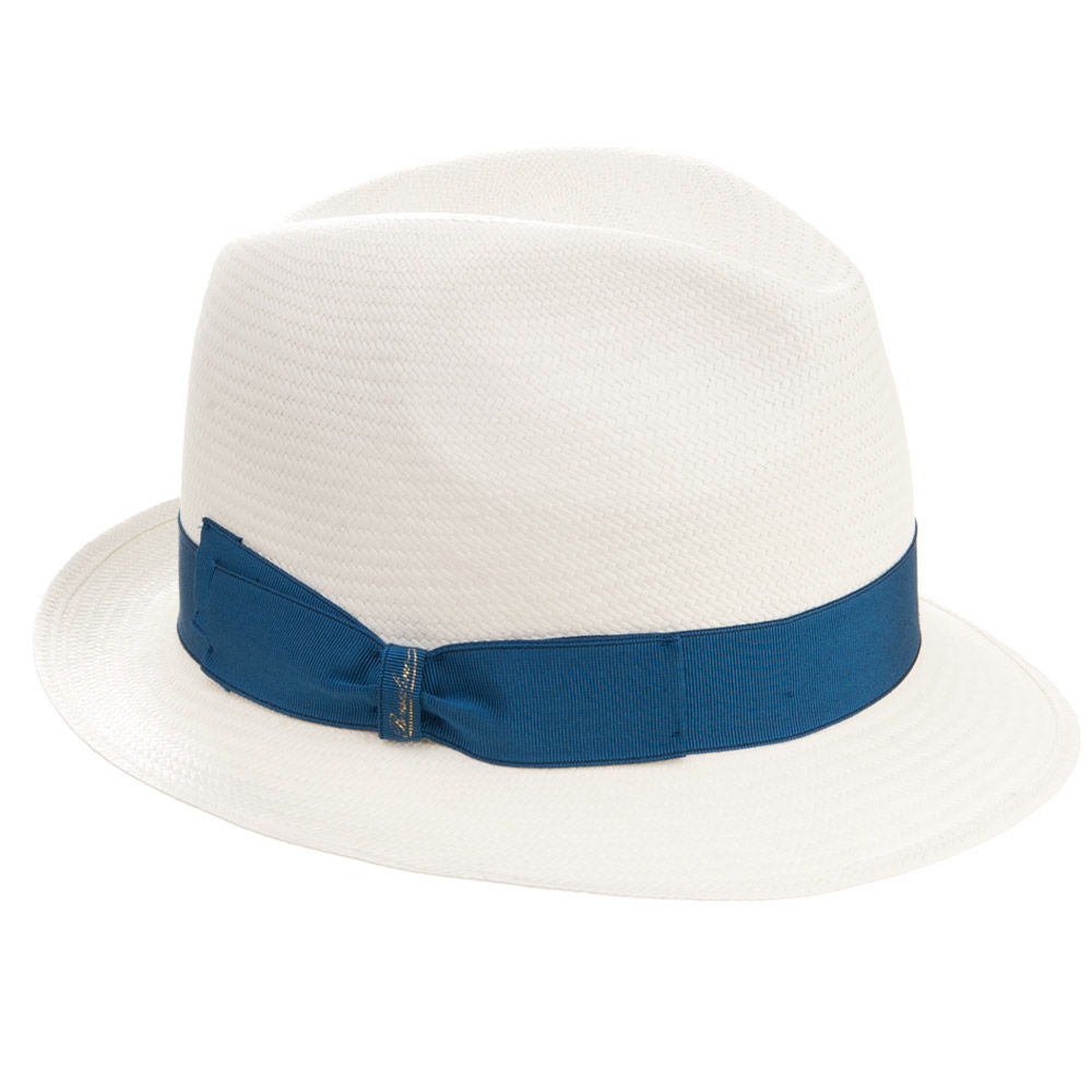Cappello Fedora In Paglia Di Nylon Beige - Pieghevole E Arrotolabile - Uomo E Donna - Taglia Unica Regolabile