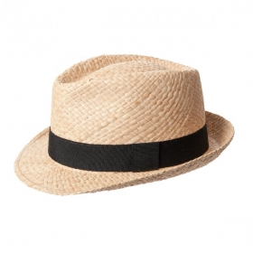 Cappello da sole Trilby di paglia naturale