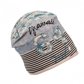 Elegante berretto in cotone denim per bambini
