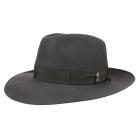 Cappello classico BORSALINO a tesa larga grigio