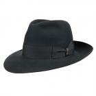 Cappello classico BORSALINO a tesa larga antracite
