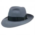 Cappello classico BORSALINO a tesa larga grigio chiaro