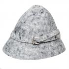 Cappello tascabile di feltro tipico tirolese firmato HUTTER grigio