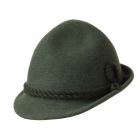 HUTTER | Cappello cacciatore con cordone in lana verde