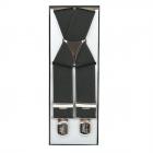 Bretella classica con super clip nero