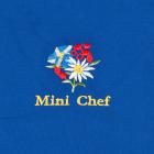 grembiule per bimbi con motivo "Mini Chef" blu