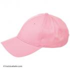 Berretto con visiera di cotone leggero in colori allegri rosa