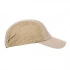 HUTTER | Cappello a visiera sportivo e arioso in microfibra khaki