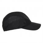 HUTTER | Cappello a visiera sportivo e arioso in microfibra nero