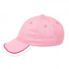 Berretto con visiera nel design fresco e sportivo rosa