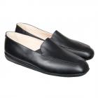 Pantofole da uomo in pelle fatte a mano in alta qualit� italiana nero