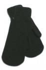 moffole in lana maglia per donna nero