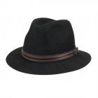HUTTER | cappello Angelino Traveller feltro lapin nero