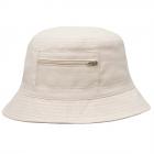 HUTTER | Cappello da pescatore a secchiello in cotone beige