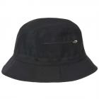 HUTTER | Cappello da pescatore a secchiello in cotone nero
