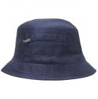 HUTTER | Cappello da pescatore a secchiello in cotone blu
