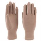 FASHION | Guanti da donna con dita in micropile aderenti ed elasticizzati beige