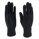 FASHION | Guanti da donna con dita in micropile aderenti ed elasticizzati nero