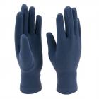 FASHION | Guanti da donna con dita in micropile aderenti ed elasticizzati blu