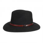HUTTER | Mario Cappello Outdoor Traveller a tesa larga nero