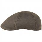 STETSON | Coppola uomo in cotone stile ecopelle marrone