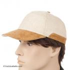 Basecap con visiera per l'estate beige