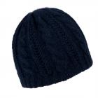 MODA | Cappelli da donna in maglia d'angora blu scuro