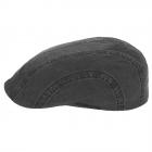 STETSON | Coppola Uomo Flatcap Delave Organic Cotton nero