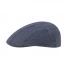 STETSON | Coppola Uomo Flatcap Delave Organic Cotton blu