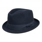 cappello Trilby da donna e uomo by Hutter blu