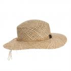 cappello paglia da donna firmato Hutter naturale