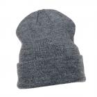FASHION | Berretto hip hop con risvolto grigio