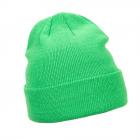 FASHION | Berretto hip hop con risvolto verde