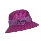 SEEBERGER | cappello paglia donna viola 1