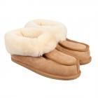 pantofole in montone da donna Lena Shepherd camello