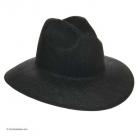 HUTTER | Cappello estivo da donna a tesa larga nero