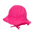 STERNTALER | Cappello in panno con collo e protezione UV magenta