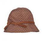 cloche impermeabile donna marrone