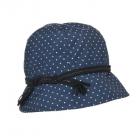 cloche impermeabile donna blu