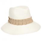 ROSSOMENTA | Cappello estivo da donna a tesa larga beige
