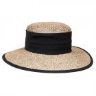 SEEBEGER | cappello a tesa larga di paglia naturale naturale