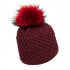 NORTON | berretto da donna con pompon animale bord�