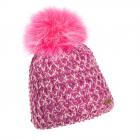 NORTON | berretto da donna con pompon animale fuxia