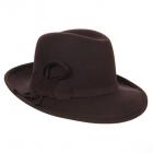 HUTTER | cappello donna PREMIUM Lapin marrone