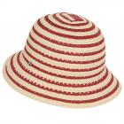 cappello cloche rosso
