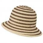 cappello cloche marrone