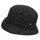 Cappello da pioggia per donna nero