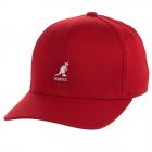 Kangol berretto con visiera Wool Flex Fit  rosso